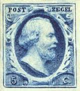 eerste postzegel