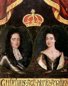 Willem III en Maria II