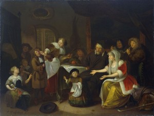 Het Sint Nicolaasfeest. 1685.